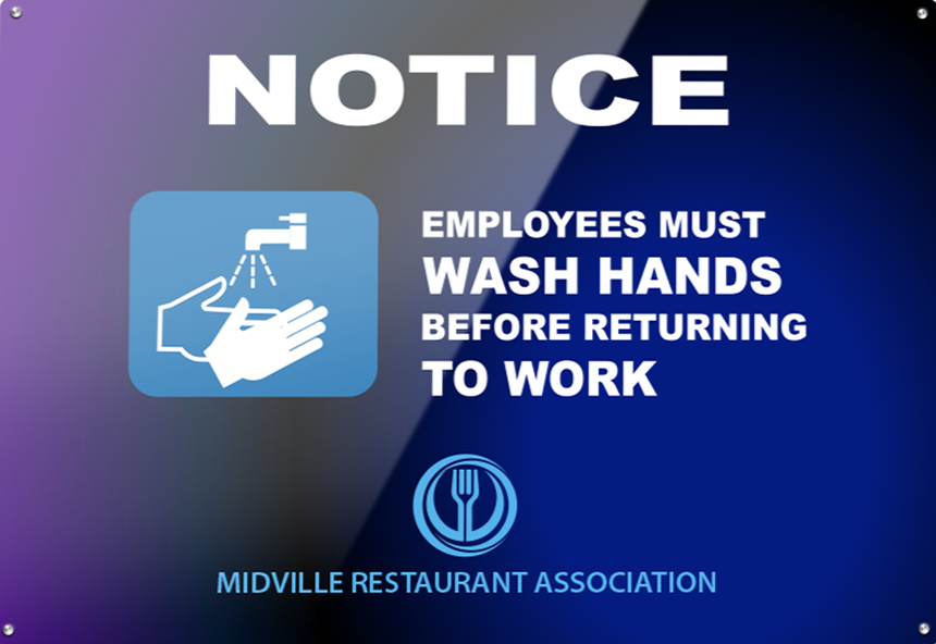 Notice Aluminum Sign