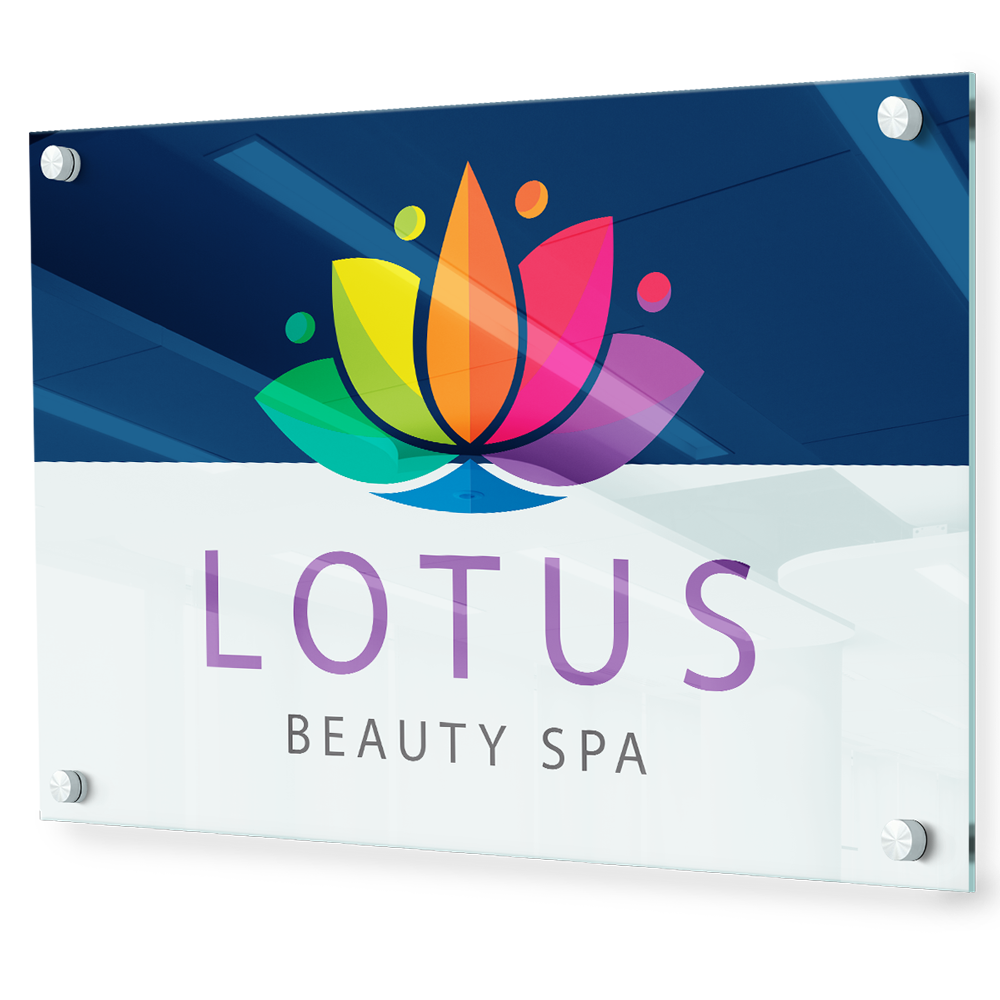 Clear Acrylic Signs