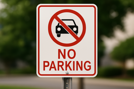 No Parking Sign 